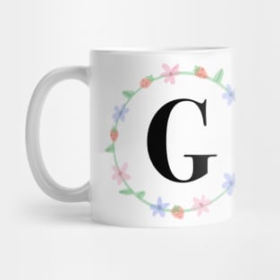 “G” initial Mug